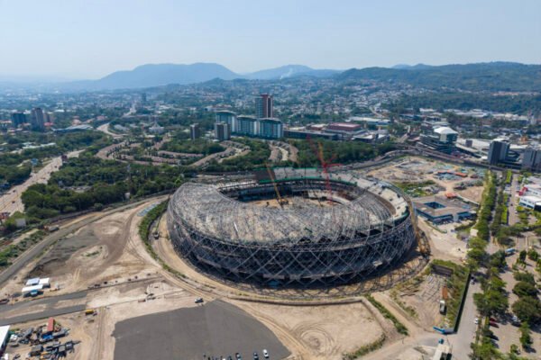 Nuevo Estadio Nacional de El Salvador: 60% de avance, cobertura 5G y entrega en 2027